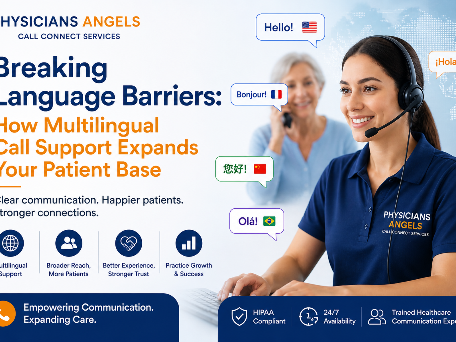 Multilingual Call Support in Healthcare: Expand Your Patient Base ...