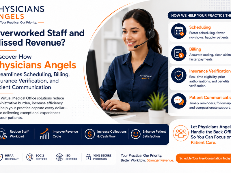 Overworked Staff and Missed Revenue? How Physicians Angels Streamlines ...